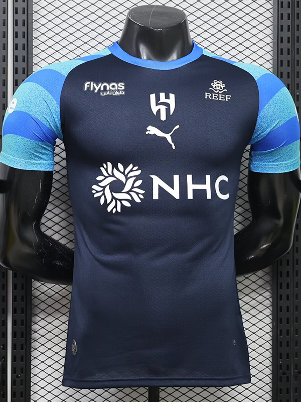 26-27 Al-Hilal Black Special Edition  Player Version Soccer Jersey