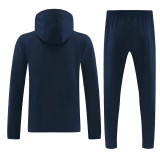 26-27 BAR Royal blue Windbreaker Suit (Hoodie)(风衣套装)