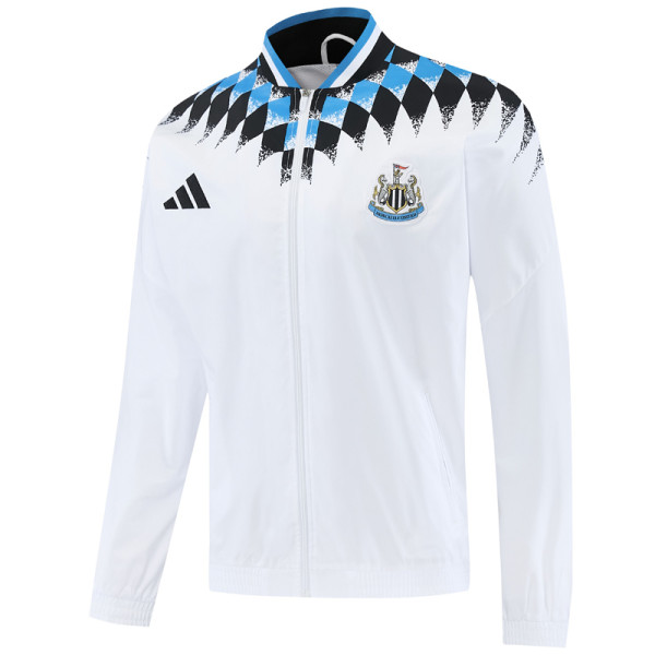 26-27 Newcastle White Windbreaker