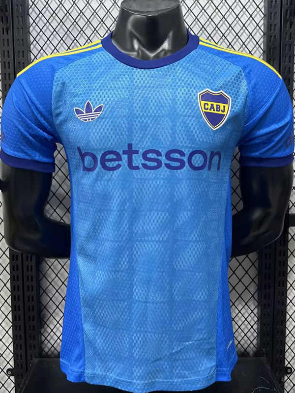 26-27 Boca Blue Special Edition Player Version Soccer Jersey