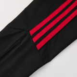 26-27 Man Utd Black Windbreaker Suit (Hoodie)(风衣套装)