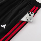 26-27 Man Utd Black Windbreaker Suit (Hoodie)(风衣套装)