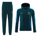 26-27 Napoli Dark green Windbreaker Suit (Hoodie)(风衣套装)