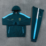 26-27 Napoli Dark green Windbreaker Suit (Hoodie)(风衣套装)