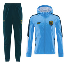 26-27 Napoli Fancy blue Windbreaker Suit (Hoodie)(风衣套装)