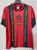 26-27 Man Utd Red Black Casual Training Shirts