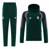 26-27 RMA Dark green Windbreaker Suit (Hoodie)(风衣套装)