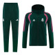 26-27 RMA Dark green Windbreaker Suit (Hoodie)(风衣套装)