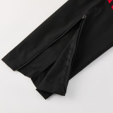 26-27 Man Utd Black Windbreaker Suit (Hoodie)(风衣套装)