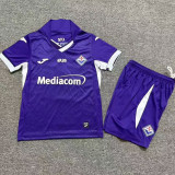 26-27 Fiorentina Home Kids Soccer Jersey