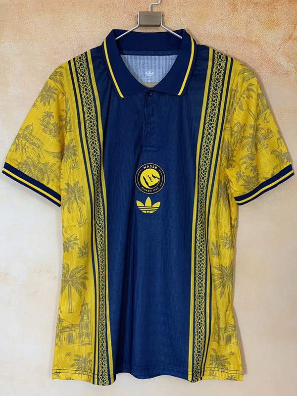 26-27 AL-Nassr Yellow Blue Special Edition Fans Training shirts
