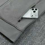 26-27 Man City Grey Jacket Tracksuit