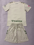 26-27 Real Betis Khaki Goalkeeper Kids Soccer Jersey