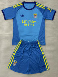 26-27 Benfica Blue Goalkeeper Kids Soccer Jersey