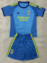 26-27 Benfica Blue Goalkeeper Kids Soccer Jersey