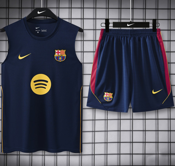 26-27 BAR Royal blue Tank top and shorts suit