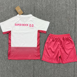 26-27 Sporting Lisbon White Red Special Edition Kids Soccer Jersey