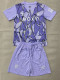 26-27 Rangers Purple Goalkeeper Kids Soccer Jersey