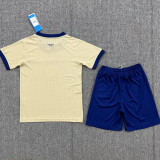 26-27 Club America 110th Anniversary Yellow Kids Soccer Jersey