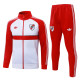 26-27 River Plate White red Jacket Tracksuit #A26115