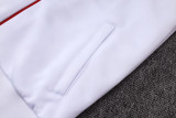 26-27 River Plate White red Jacket Tracksuit #A26115