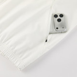 26-27 Bayern White Windbreaker Suit (Hoodie)(风衣套装)