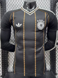26-27 Germany Third Black Gold Long Sleeve Player Version Soccer Jersey (长袖球员)