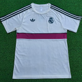 26-27 RMA Beige White Casual Player Version Training Shirts