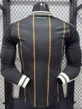 26-27 Germany Third Black Gold Long Sleeve Player Version Soccer Jersey (长袖球员)