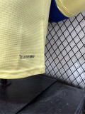 26-27 Club America 110th Yellow Long Sleeve Player Version Soccer Jersey (长袖球员)