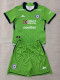 26-27 Cruz Azul Green Goalkeeper Kids Soccer Jersey