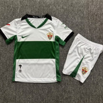 26-27 Elche CF Home Kids Soccer Jersey