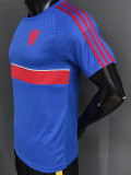 26-27 Man Utd Blue Casual Player Version Training Shirts