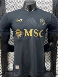 26-27 Napoli Fourth Black Player Version Soccer Jersey
