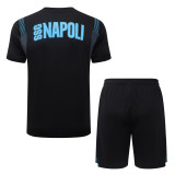 26-27 Napoli Black Training Short Suit #J26099