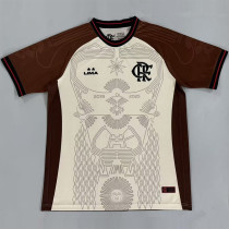 26-27 Flamengo Beige Brown Training shirts (LIMA)