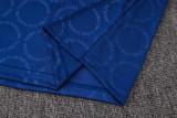 26-27 BAR Fancy blue Tank top and shorts suit #D26095