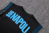 26-27 Napoli Black Tank top and shorts suit #D26102