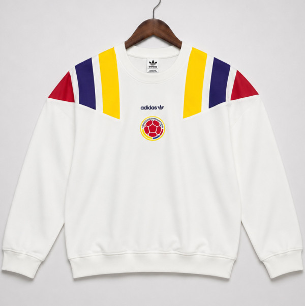 26-27 Colombia White Hoody (无帽卫衣)
