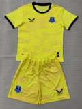 26-27 EVE Yellow Goalkeeper Kids Soccer Jersey
