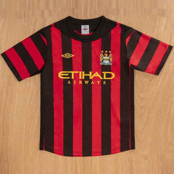 2011-2012 Man City Away Retro Soccer Jersey