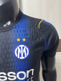 2027 INT Blue Black Special Edition Player Version Soccer Jersey