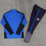 26-27 Club America Fancy blue Half Pull Tracksuit (Pants Have Pocket)(半拉链)