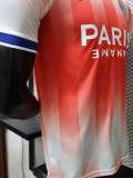26-27 PSG Red White Casual Player Version Training shirts