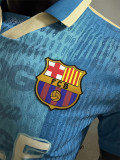 26-27 BAR Blue Joint Edition Player Version Soccer Jersey (金边)