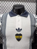26-27 Boca Juniors White Blue Special Edition Player Version Training shirts