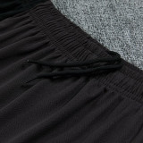 26-27 ACM Black Tank top and shorts suit