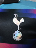 26-27 TOT Blue Black Casual Player Version Soccer Jersey