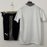 26-27 Valencia White Training Short Suit