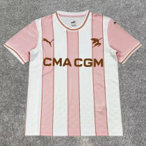 26-27 Marseille Pink Limited Edition Fans Soccer Jersey